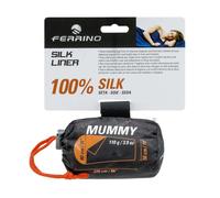 Ferrino Silk Mummy Lining Black 220 x 80 cm