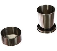 Ferrino Stainless Steel Folding Cup Camping and Hiking Pot, Adults Unisex, 0, One Size