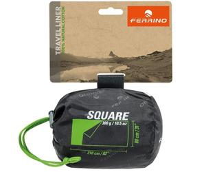 FERRINO Travel Liner Square - Mixte - Black / White - size only size- model 2026 only size