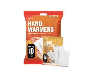 FERRIS | Air Activated Hand Warmers (10 Pack) | Up to 10 Hours Safe, Odourless Heat | Disposable Pocket & Hand Heat Packs for Cold Weather, Outdoor Sports, Camping, Hiking, Skiing & Winter Activities