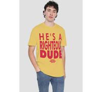 Ferris Bueller Righteous Dude T Shirt, Banana Other Yellow XXL