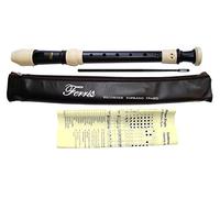 Ferris FR400S Descant/Soprano Recorder,Black