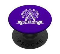 Ferris Wheel Adventure Fun Carnival Theme PopSockets Adhesive PopGrip