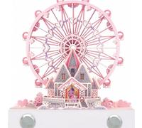 Ferris Wheel Calendar 3D Memo Pad,This is A Hand Torn Paper Sculpture Artwork