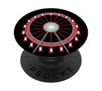 Ferris Wheel Carnival Fairground Amusement Park Ride Wheel PopSockets Adhesive PopGrip