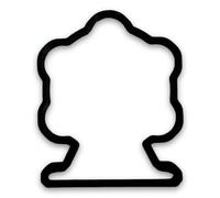 Ferris Wheel Cookie Cutter with Easy to Push Design