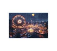 Ferris Wheel Jigsaw Puzzles for Adults 2000, Wooden 2000 Piece Jigsaw Puzzles for Adults Hot Air Balloon, Puzzle Games for The Whole Family Together, Puzzle for Art Home Decor 28x40 inch LZPT-04926