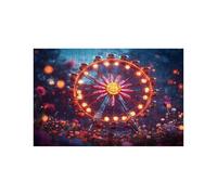 Ferris Wheel Jigsaw Puzzles for Adults 3000, Wooden 3000 Piece Jigsaw Puzzles for Adults Flower, Educational Puzzle for The Whole Family Together, Puzzle for Wall Art Home Decor 48 x 32 inch LZPT04909