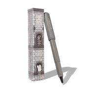 Ferris Wheel Press, Rollerball Pen, Acrylic blend body, Air-sealed click locking cap,Granite Guardians,Grey