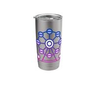 Ferris Wheel Ride Carnival Amusement Park Stainless Steel Insulated Tumbler