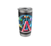 Ferris Wheel Ride Carnival Amusement Park Stainless Steel Insulated Tumbler