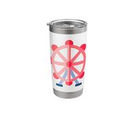 Ferris Wheel Ride Carnival Amusement Park Stainless Steel Insulated Tumbler