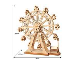 Ferris Wheel: Robotime 3D Rolife Wooden Puzzle TG401 120 p'ces