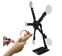Ferris Wheel Target - Carbon Steel | Resetting Magnetic Exercise Aid | Outdoor Mobile Goals | Resetting Magnetically Adjustable Five Ferris Wheel Exercise Tools For Backyard Outdoor Sp