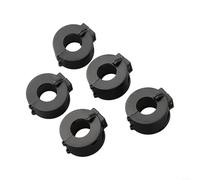 Ferrite Core Rings for Cable Noise Reduction 5 Pack Clips to Block Electromagnetic Interference on Audio, Power, USB, and Data Lines (11mm)
