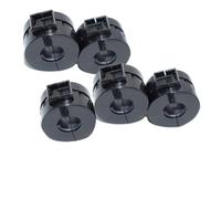 Ferrite Cores Ring, 5pcs Clip-On RFI Noise Reduction Filter for Audio Power USB Data Cables, EMI Suppressor Beads 11mm and 15mm