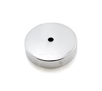 Ferrite Pot Magnet for Arts, Crafts, Model Making, DIY, Hobbies, Office, and Home - 100mm dia x 22mm thick x 11mm hole - 68kg Pull