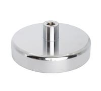 Ferrite Pot Magnet for DIY, Engineering, Manufacturing, Hanging and Holding Applications - 125mm dia x 50mm tall x M14 thread - 130kg Pull