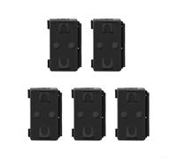 Ferrite Ring Core Noise Suppressor Cable Clamp, Clip-On Square Ferrite Core for EMI Reduction, Compatible with USB, Mouse, Keyboard and Headset Cables (Black)(6.5mm)