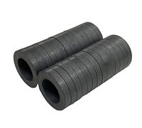 Ferrite Ring Magnet - OD1.18" x ID0.7" x 0.2",Grade 8 Heavy Duty Ceramic Magnets with Holes for Industry Science,Crafts and Hobbies - 28 PCS