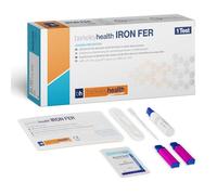 Ferritin Rapid Test Cassette by Berkeley Health (Easy Check) - Iron Level Self Test for Home Use, Clear Results in Minutes - 1 Pack