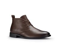 Ferro Aldo Men's Chukka Boots | Classic Dress, Casual & Sneaker Styles | Lace-Up Ankle Boot for Work & Everyday Wear, 1. Doppio [Leather], 6 UK
