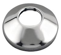 Ferro Cone Shaped Chrome Plated Steel 3/4" Inch Pipe Collar Oval Cover 80mm Wide