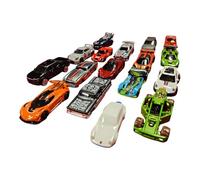 Ferro Stars Mini Metal Surprise Pack of 5 Die-Cast Vehicles with Rolling Wheels, Mini Cars, Children's Play Car, 3+
