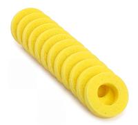 Ferrochef 15 Pack Ring Shaped Sponge for Cricket Water Drinker, Replacement Accessories for Insect Feeder, Circular Absorbent Pad for Roach Water Dispenser to Prevent Drowning