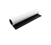FerroFlex® 600mm Wide Flexible Ferrous Sheet - Standard Self Adhesive & Matt White (1 Metre Length)