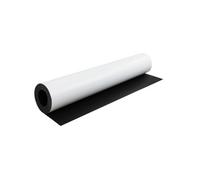 FerroFlex® Matt White Flexible Ferrous Sheet for Walls, Office, Home and Creating Instant Surfaces Magnets Will Attract To - 620mm Wide - 1m Length