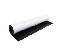 FerroFlex® 620mm Wide Gloss White Dry Wipe Surface Flexible Ferrous Sheet for Walls, Office, Home and Creating Instant Surfaces Magnets Will Attract To - 5 Metre Length