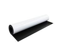 FerroFlex® 620mm Wide Gloss White Dry Wipe Surface Flexible Ferrous Sheet for Walls, Office, Home and Creating Instant Surfaces Magnets Will Attract to - 5 Metre Length - Pack of 2