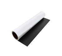 FerroFlex® 620mm Wide Standard Self Adhesive & Gloss White Flexible Ferrous Sheet for Walls, Office, Home and Creating Instant Surfaces Magnets Will Attract to - 1 Metre Length