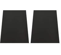 FerroFlex® A4 Flexible 3M Self Adhesive & Black Chalkboard Ferrous Sheet for Walls, Office, Home and Creating Instant Surfaces Magnets Will Attract to - 1 Sheet (Pack of 2)