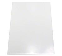 FerroFlex® A4 Flexible 3M™ Self Adhesive & Gloss White Dry Wipe Surface Ferrous Sheet for Walls, Office, Home and Creating Instant Surfaces Magnets Will Attract to - 1 Sheet