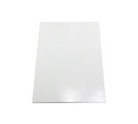 FerroFlex® A4 Flexible 3M Self Adhesive & Gloss White Ferrous Sheet for Walls, Office, Home and Creating Instant Surfaces Magnets Will Attract To - 1 Sheet