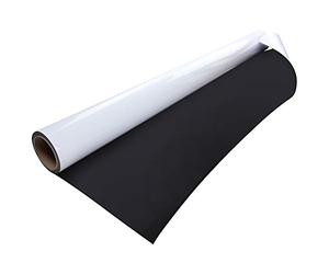 FerroFlex® Ultra 1200mm Wide Cling & Gloss White Dry Wipe Surface Flexible Ferrous Sheet for Walls, Office, Home and Creating Instant Surfaces Magnets Will Attract To - 1 Metre Length