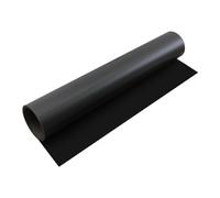 Ferroflex Ultra 620mm Wide Black Flexible Ferrous Sheet For Walls, Creating Surfaces Magnets Will Attract To - 5M Length