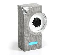 Ferrofluid Music Rhythm Lamp, Ferrofluid Sound Visualizer, Ferrofluid Music Mate Magnetic Fluid Changes with Sound, Desktop Decor, Teenager Gifts, For Gaming, Tv, Car, Pc, Party and More(Grey)