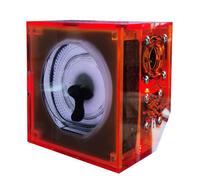 Ferrofluid Speaker, Magnetic Fluid Audio Visualizer with Colorful Lights, Wireless Bluetooth Music Player, 5000mAh Rechargeable, Home Decor Rhythm Lamp