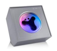 Ferrofluid Speaker Sound Visualizer, Dancing Ferrofluid Lamp with Colorful Lights, Ferrofluid with Music Rhythm, Symbiont in a Bottle (No Speaker) (No Sound)