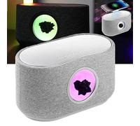 Ferrofluid Speaker with 15W Wireless Charging & LED Light, Music Rhythm Audio Visualizer, Supports Bluetooth, USB & TF Card Connections