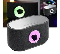 Ferrofluid Speaker with 15W Wireless Charging & LED Light, Music Rhythm Audio Visualizer, Supports Bluetooth, USB & TF Card Connections