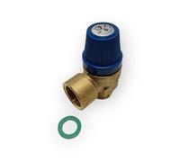FERROLI 39809950 SAFETY VALVE 9 BAR Ø 1/2 MALE FOR BOILER
