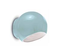 Ferroluce Ayrton ceramic wall light, blue