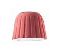 Ferroluce Madame Gres ceramic ceiling light height 29 cm, pink