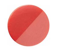 Ferroluce PI ceiling light, glossy/matt, Ø 40 cm, red