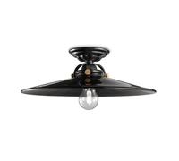 Ferroluce Retro ceiling light C105 black