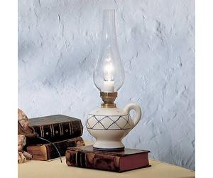 Ferroluce Rustico table lamp in country house style